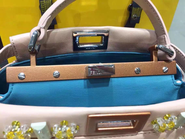 2015AW フェンディ MICRO フェンディスーパーコピー バッグ ナッパレザーバック 8M0355 K50